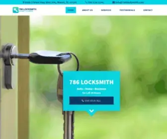 786Locksmith.com(786 Locksmith Miami) Screenshot