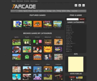 7Arcade.com(7arcade) Screenshot