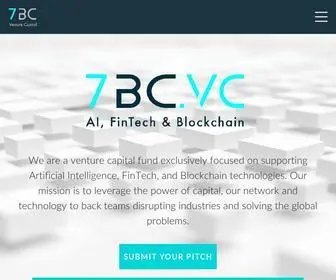 7BC.vc(Venture Capital for AI) Screenshot