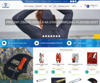 7Bofora.com(Prodaja windsurf) Screenshot