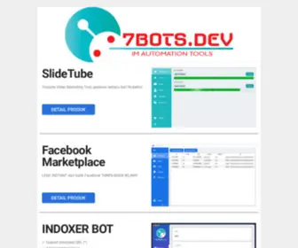 7Bots.dev(IM Automation Tools) Screenshot