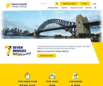 7Bridgeswalk.com.au(7 Bridges Walk) Screenshot