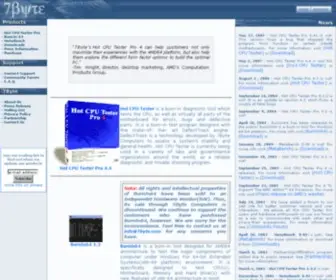 7Byte.com(7Byte Computers) Screenshot