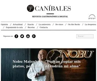 7Canibales.com(7caníbales.com) Screenshot