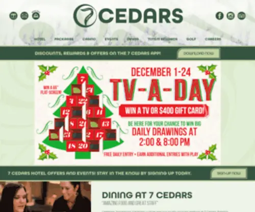 7Cedars.com Screenshot