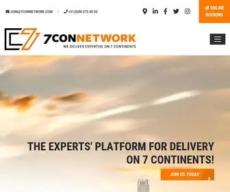 7Connetwork.com(The experts' platform for delivery on 7 continents) Screenshot