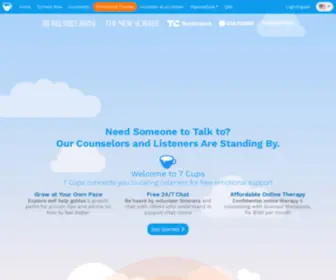 7Cups.com(Free Online Therapist & Counseling) Screenshot