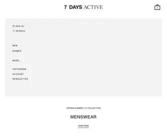 7Daysactive.com(7 DAYS Active) Screenshot
