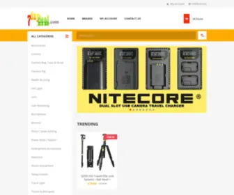 7Daysdeals.com(Videography shop in Singapore offering a comprehensive range of brands for cameras) Screenshot