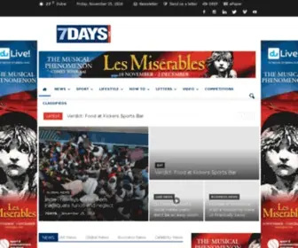 7Daysindubai.com(Dubai news and what to do in Dubai) Screenshot