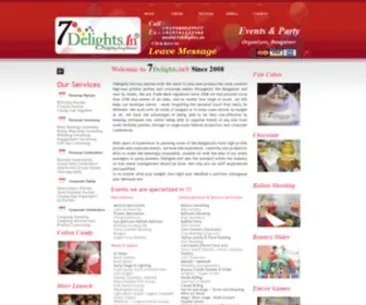 7Delights.in(Birthday Party Planner & Corporate Event Organizers) Screenshot