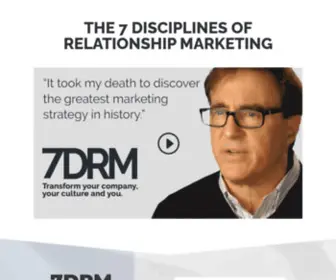 7DRM.com(The 7 Disciplines of Relationship Marketing) Screenshot