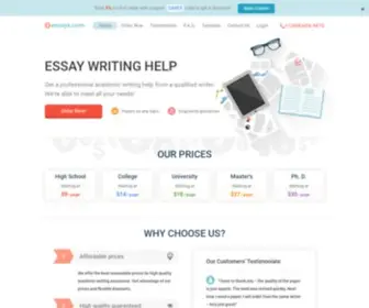 7Essays.com(Professional and Secure Custom Writing Service) Screenshot