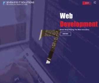 7Eyeitsolutions.com(Web Development) Screenshot