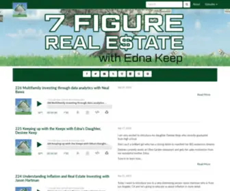 7Figurerealestate.net(7 Figure Real Estate with Edna Keep) Screenshot