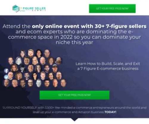 7Figuresellersummit.com(7 Figure Seller Summit) Screenshot