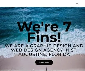 7Fins.com(7 Fins Creative) Screenshot