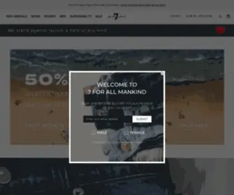 7Forallmankind.com(Jeans, Spijkerjassen en Kleding) Screenshot