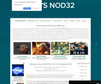 7Fornod.com(ключи для nod32) Screenshot