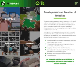 7Fridays.net(7Fridays Web Development) Screenshot