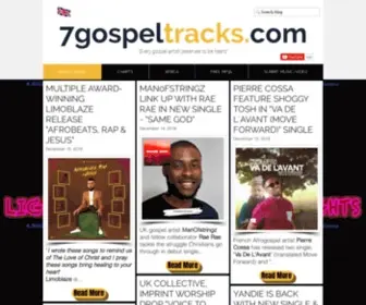 7Gospeltracks.com(Download New Gospel) Screenshot