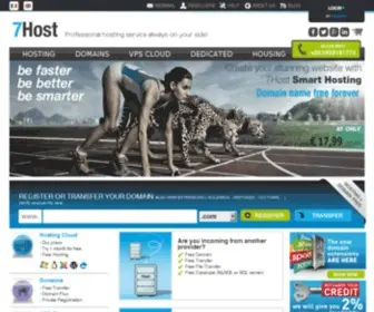 7Host.com(Free web Hosting) Screenshot