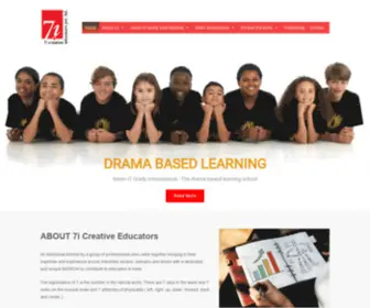 7Icreative.co.in(7i Creative Educators Pvt) Screenshot