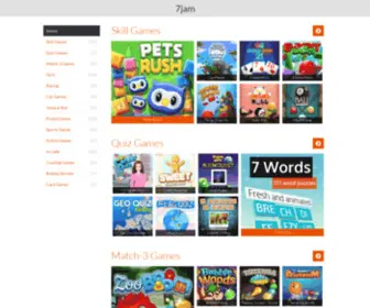 7Jam.com(Games) Screenshot