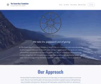 7Keysfoundation.org(The Seven Keys Foundation) Screenshot