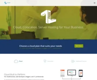 7L.com(Cloud, Colocation, Server Hosting for Your Business) Screenshot