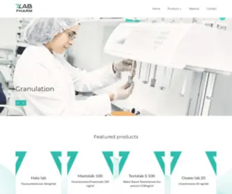 7Lab-Pharm.com(7Lab Pharm Official Page) Screenshot