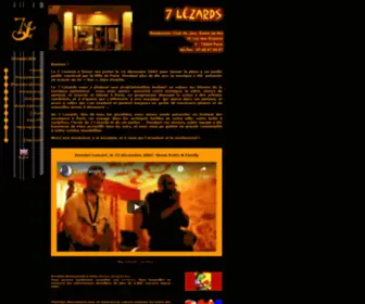 7Lezards.com(7 Lézards) Screenshot