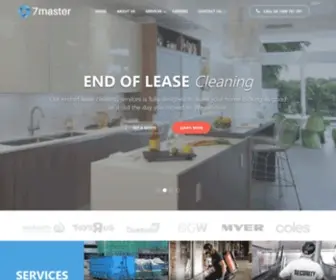 7Master.com.au(Commercial Cleaning Services) Screenshot