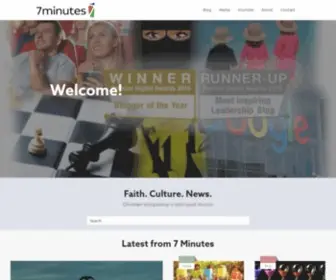 7Minutes.net(Christian Blog) Screenshot