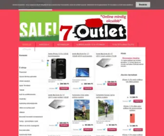 7Outlet.hu(Vásárlás) Screenshot