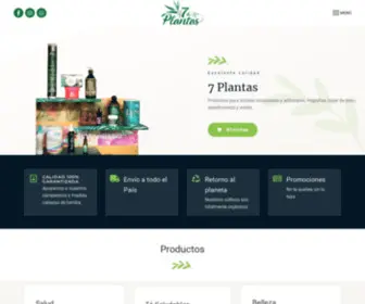 7Plantas.com(7 Plantas) Screenshot