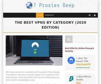 7Proxiesdeep.com(Vpn Reviews) Screenshot