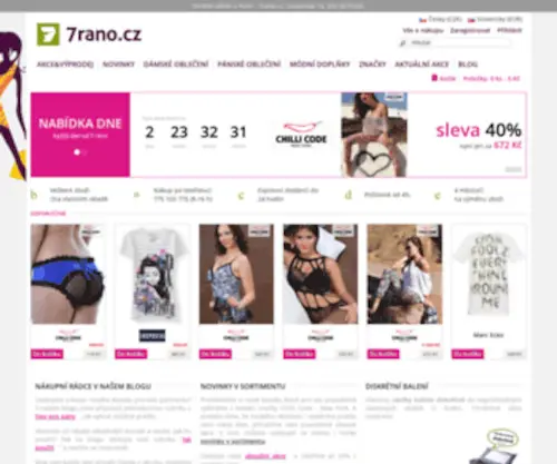 7Rano.cz(Oblečení) Screenshot