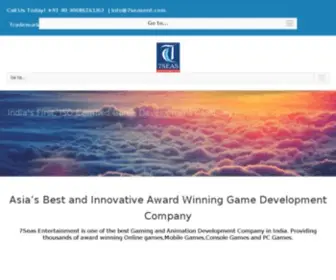 7Seasent.com(Gaming and Animation Development Company in India) Screenshot