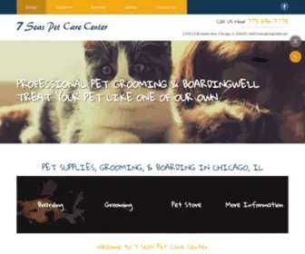 7Seaspets.com(Pet Grooming & Boarding) Screenshot