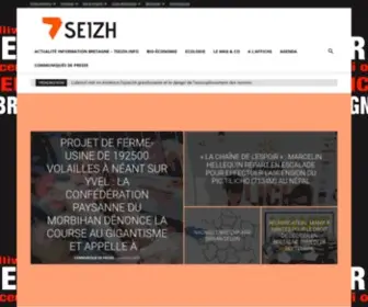 7Seizh.info(Votre site d'information) Screenshot