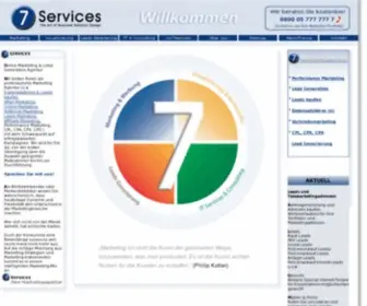 7Services.de(Leads) Screenshot