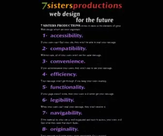 7Sisters.com(7 sisters productions) Screenshot