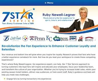 7Starservice.com(Revolutionize the Fan Experience to Enhance Customer Loyalty and Retention) Screenshot