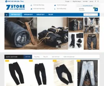 7Store.vn(Thời trang giá sỉ từ xưởng tại TpHCM) Screenshot