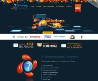 7Strategy.com(Web development company) Screenshot