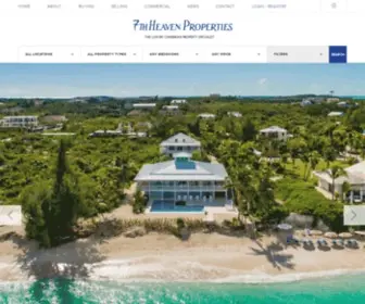7Thheavenproperties.com(Caribbean Real Estate) Screenshot