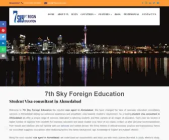 7THSkyedu.com(7th Sky foreign education) Screenshot