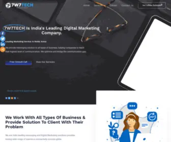 7W7Tech.com(7W7 Technology) Screenshot