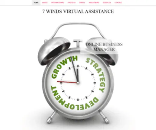 7Windsva.com(7 Winds Virtual Assistance) Screenshot